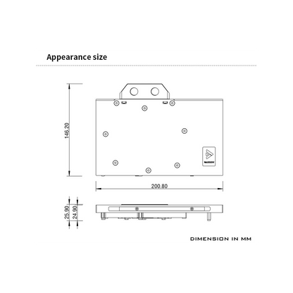 Barrow NVIDIA 4080 Founders, LRC 2.0 RGB Graphics Card Waterblock + Backplate