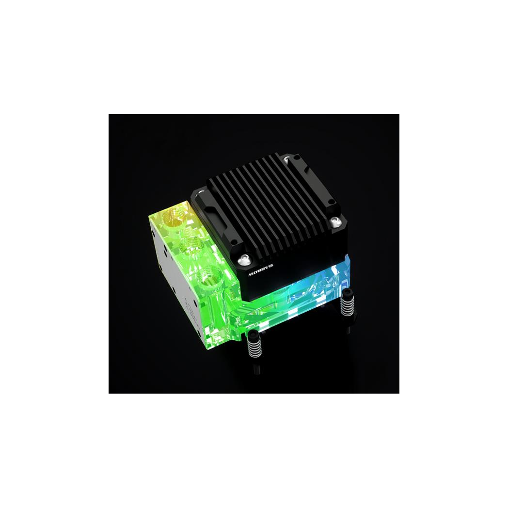 Barrow CPU Waterblock with Integrated 17W PWM Pump - AMD AM4