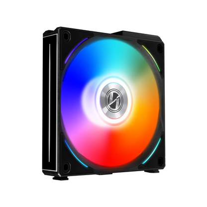 Lian Li UNI FAN AL120 RGB PWM Fan, Triple Pack incl. Controller - 120mm, black