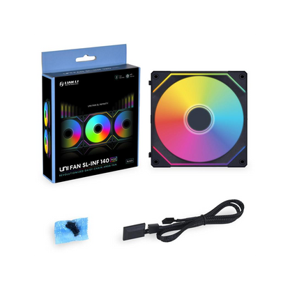 Lian Li UNI FAN SL-INF Infinity 140 ARGB PWM - 140mm, Black