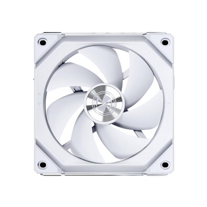 Lian Li UNI FAN SL120 V2 RGB PWM Fan, Triple-pack w/ Controller - 120mm, white