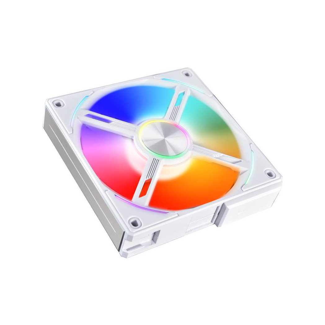 Lian Li UNI FAN AL120 RGB PWM Fan - 120mm, white
