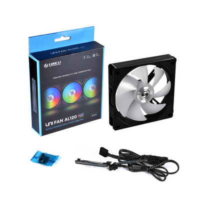 Lian Li UNI FAN AL120 RGB PWM Fan - 120mm, black