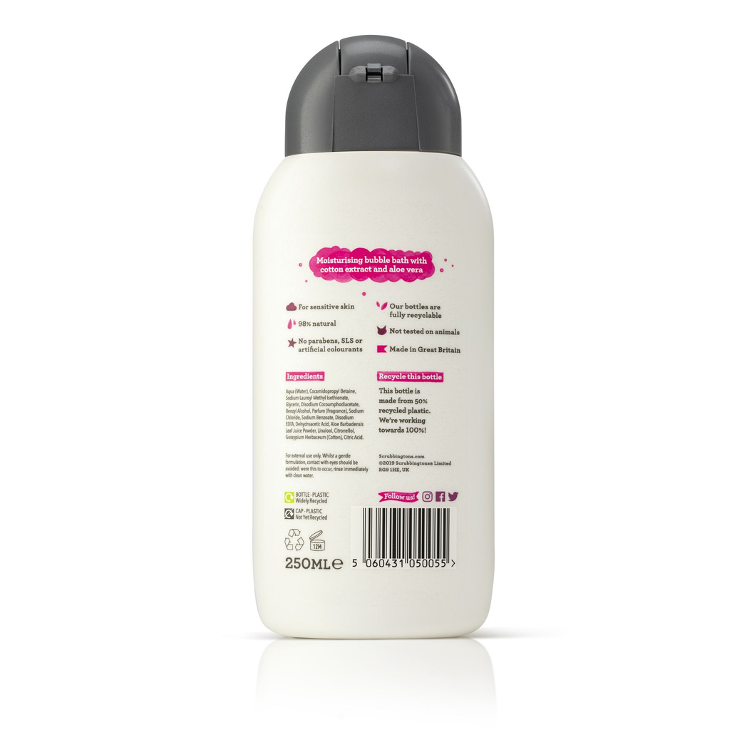 Scrubbingtons Scrub A Dub Bubble Bath 250ml QUAD PACK
