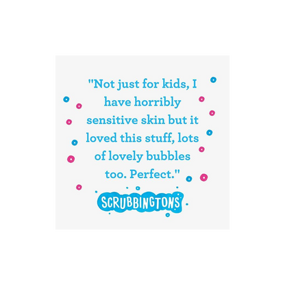 Scrubbingtons Scrub A Dub Bubble Bath 250ml QUAD PACK