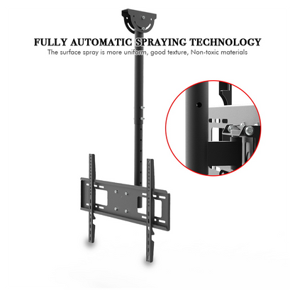 TMC-7006 Ceiling Mount TV Wall Bracket Roof Rack Pole Retractable For 32"-70" Flat Screen