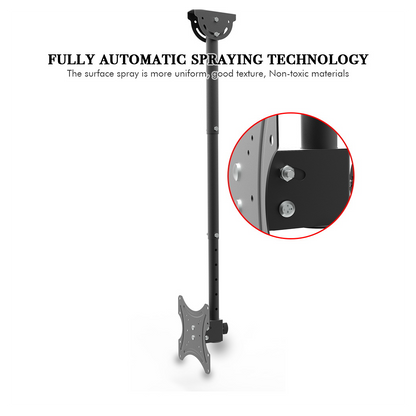 TMC-7004 Ceiling Mount TV Wall Bracket Roof Rack Pole Retractable For 32"-55" Flat Screen