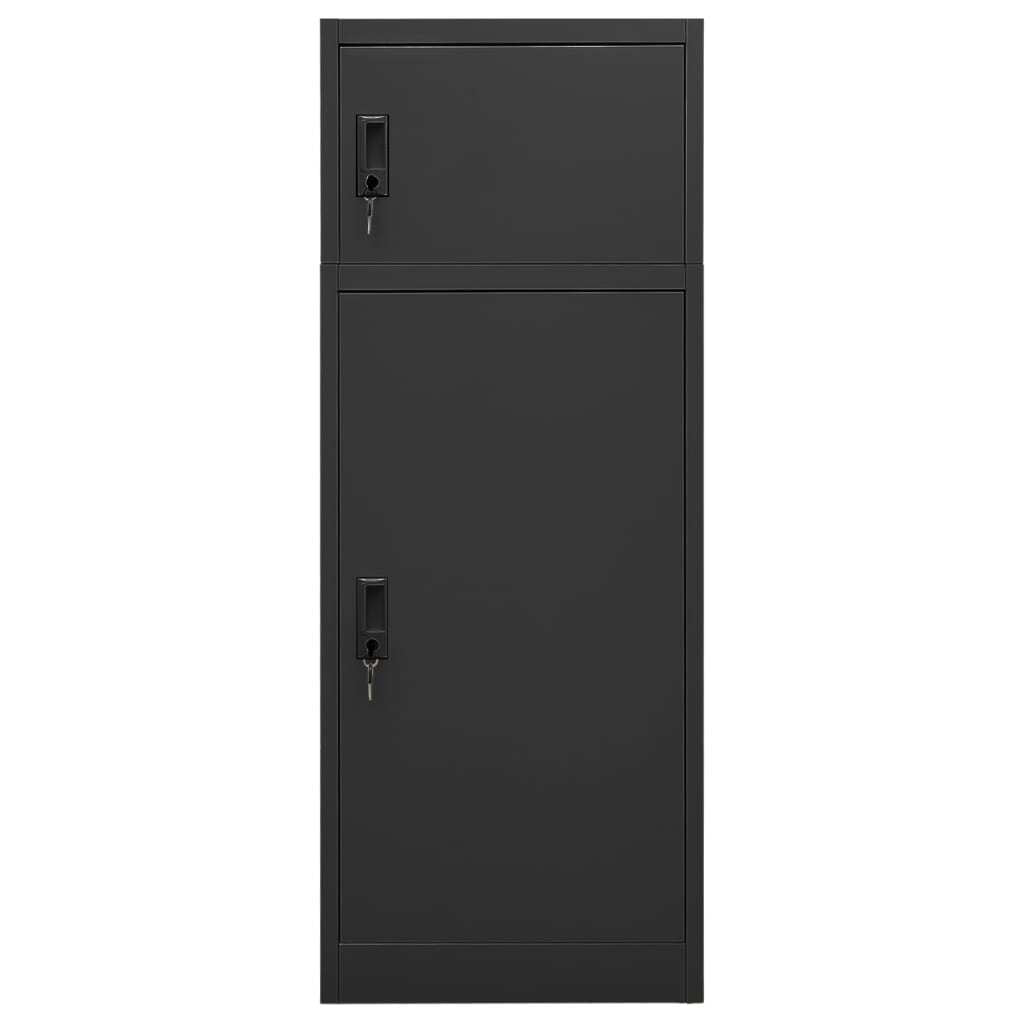 Saddle Cabinet Anthracite 53x53x140 cm Steel