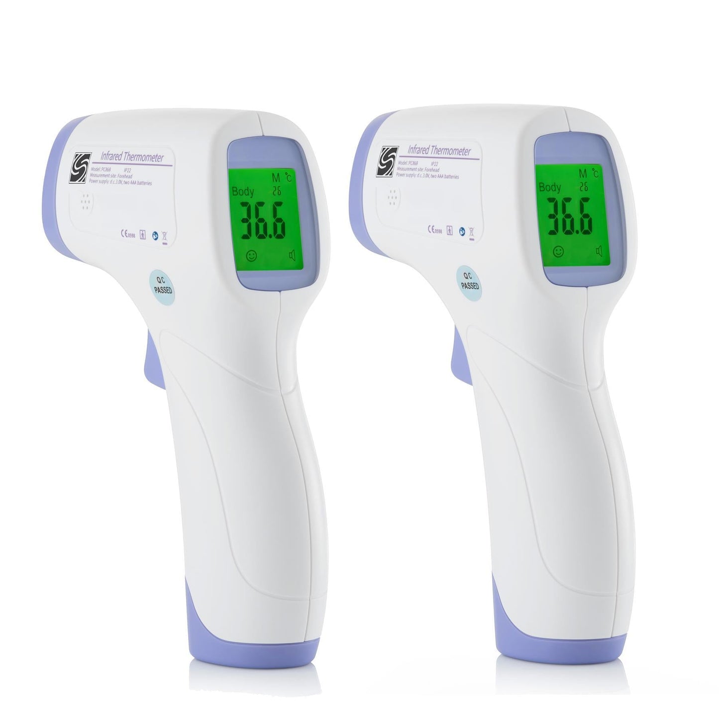 Purple Thermometer - 2pc