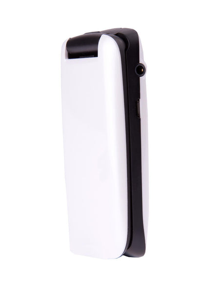 TTfone TT300 Star WHITE Flip Folding Big Button Senior SOS Emergency Button Mobile Phone with Vodafone PAYG Sim Card
