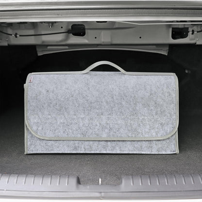 Light Grey Large Anti Slip Car Trunk Boot Storage Organiser Case Tool Bag