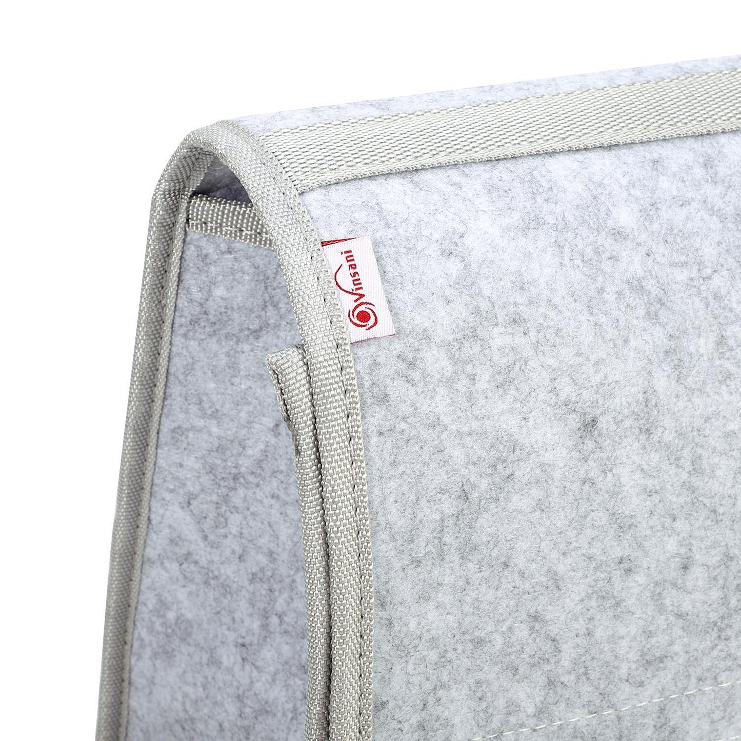 Light Grey Large Anti Slip Car Trunk Boot Storage Organiser Case Tool Bag