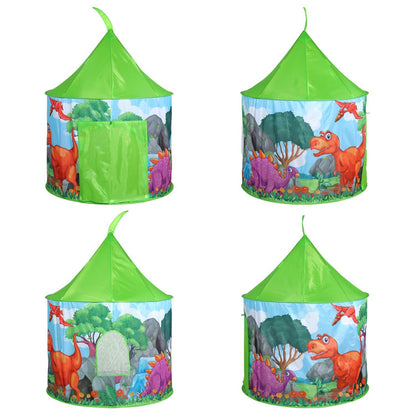 SOKA Play Tent Pop Up Indoor or Outdoor Garden Playhouse Dino Tent for Kids Childrens