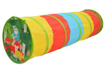 SOKA Kids Play Tunnel Multicoloured Pop Up Jungle Indoor or Outdoor Garden Play Tents