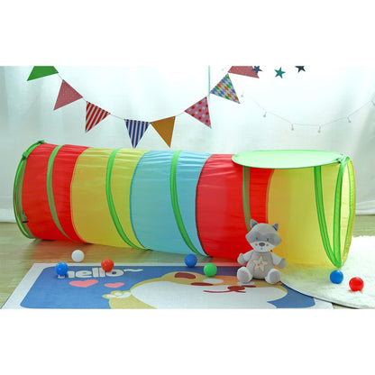 SOKA Kids Play Tunnel Multicoloured Pop Up Jungle Indoor or Outdoor Garden Play Tents