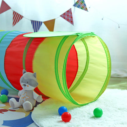 SOKA Kids Play Tunnel Multicoloured Pop Up Jungle Indoor or Outdoor Garden Play Tents