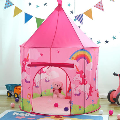 SOKA Play Tent Pop Up Indoor or Outdoor Garden Playhouse Tent for Kids Children - Unicorn