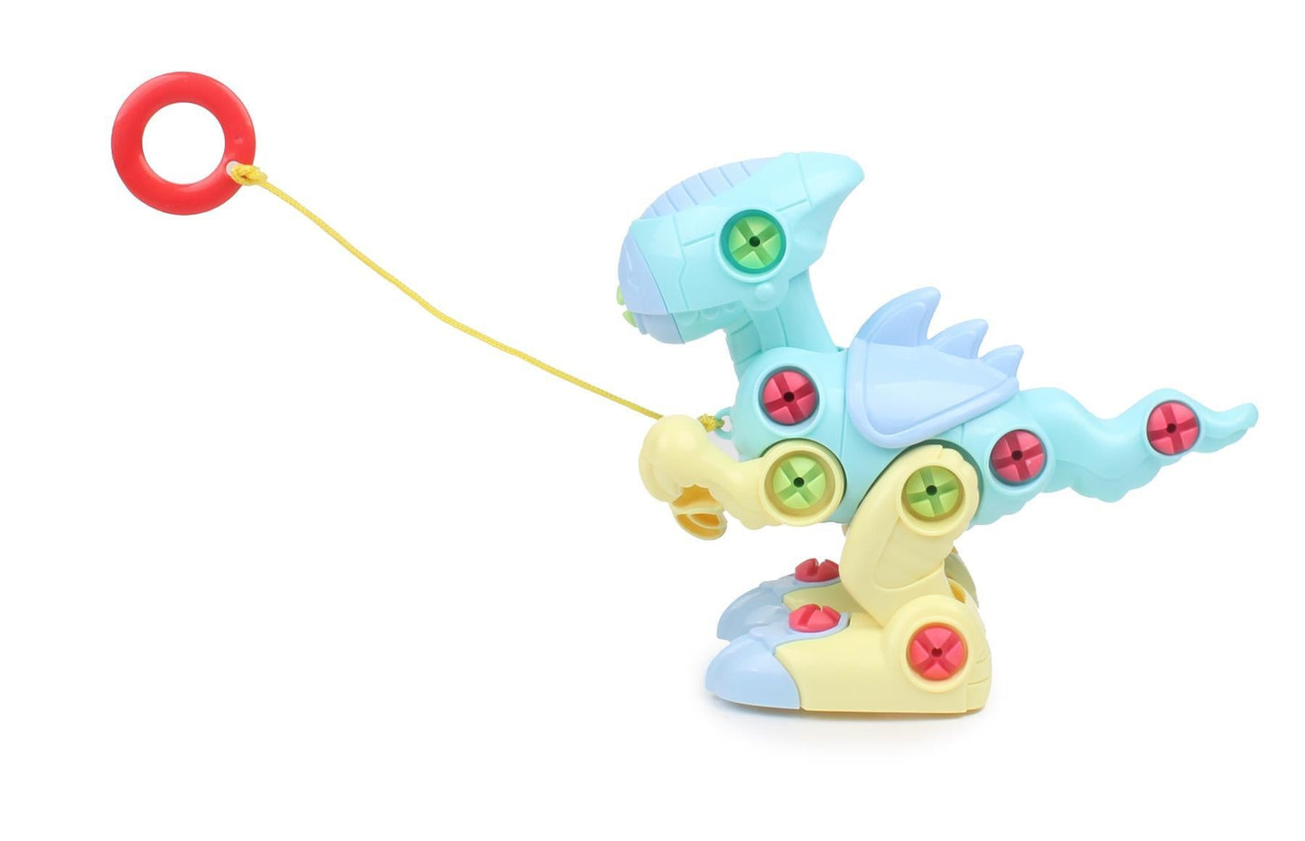 Soka Assemble Your Own Dinosaurs Toy Construction Set - Blue and Yellow