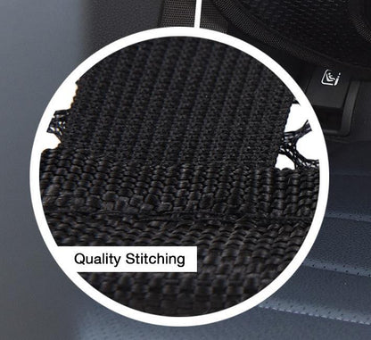 Back Support Comfort Mesh & Elasticated Positioning Strap - Black