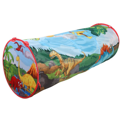 SOKA Kids Play Tunnel Green Pop Up Dino Dinosaur Indoor or Outdoor Garden Play Tent