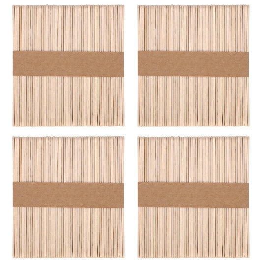 Natural Wooden Lolly Sticks For Desserts Kids DIY Art Project and Crafts