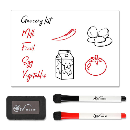 A5 Magnetic Memo Notes Whiteboard for Home Office Task