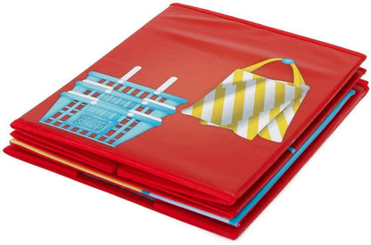 Fun2Give Pop-It-Up Market Stall / Play Shop Space-Saver with Storage