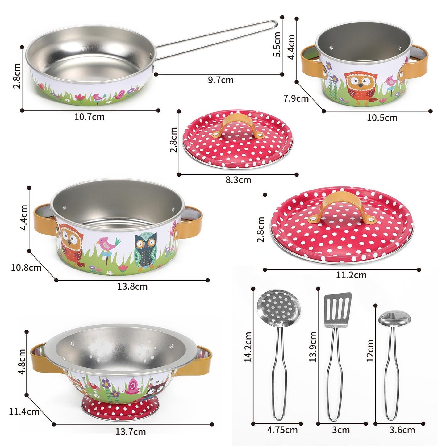 Soka kitchenware set - animals 0000350