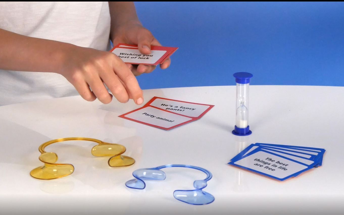 Say It Don't Spray It - The Hilarious Mouthguard Board Game - Family Travel Pack