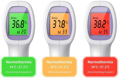 No Touch Infrared Forehead Thermometer for Baby and Adult Purple