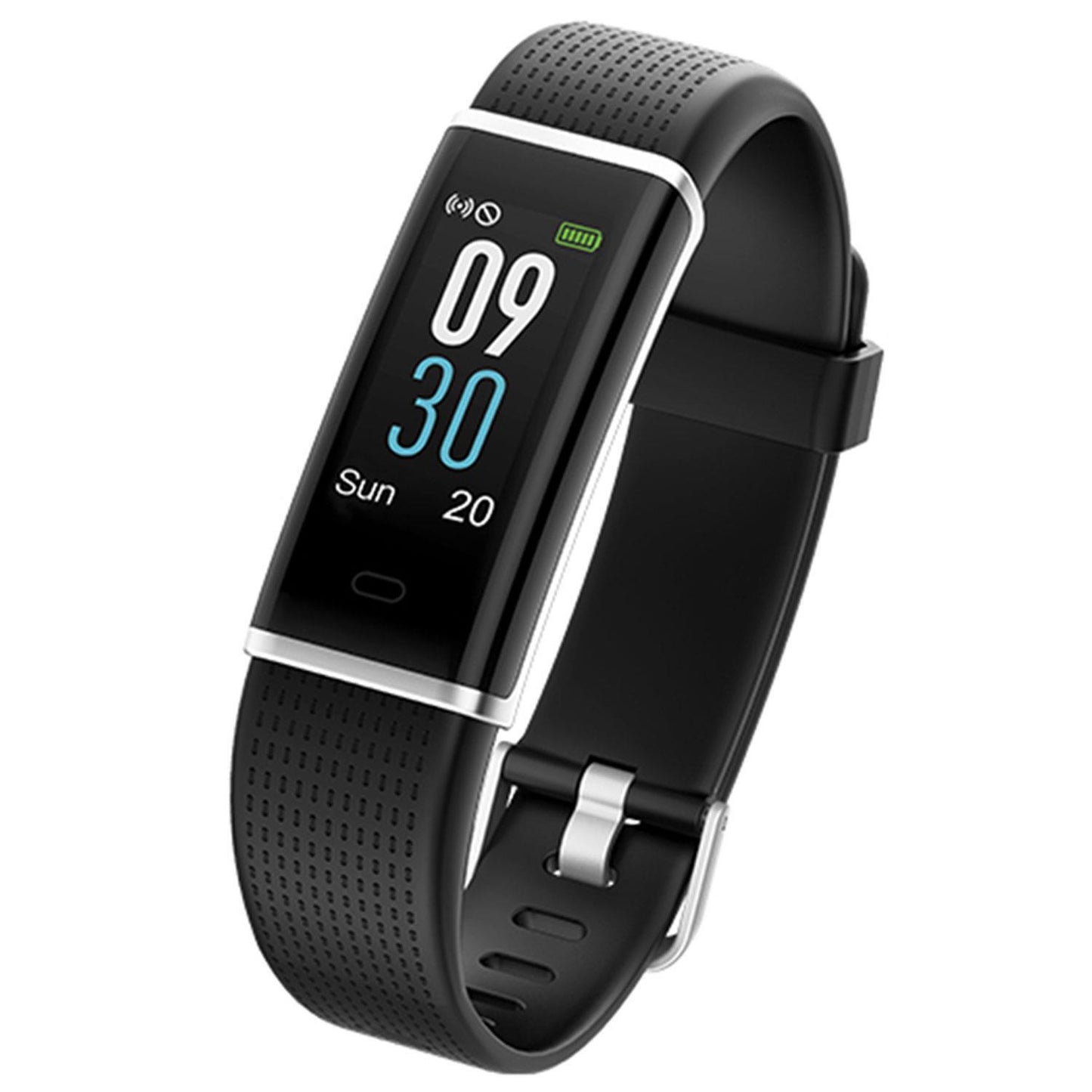 Aquarius AQ200 Color Screen Heart Rate & Sleep Monitor Tracker, Black