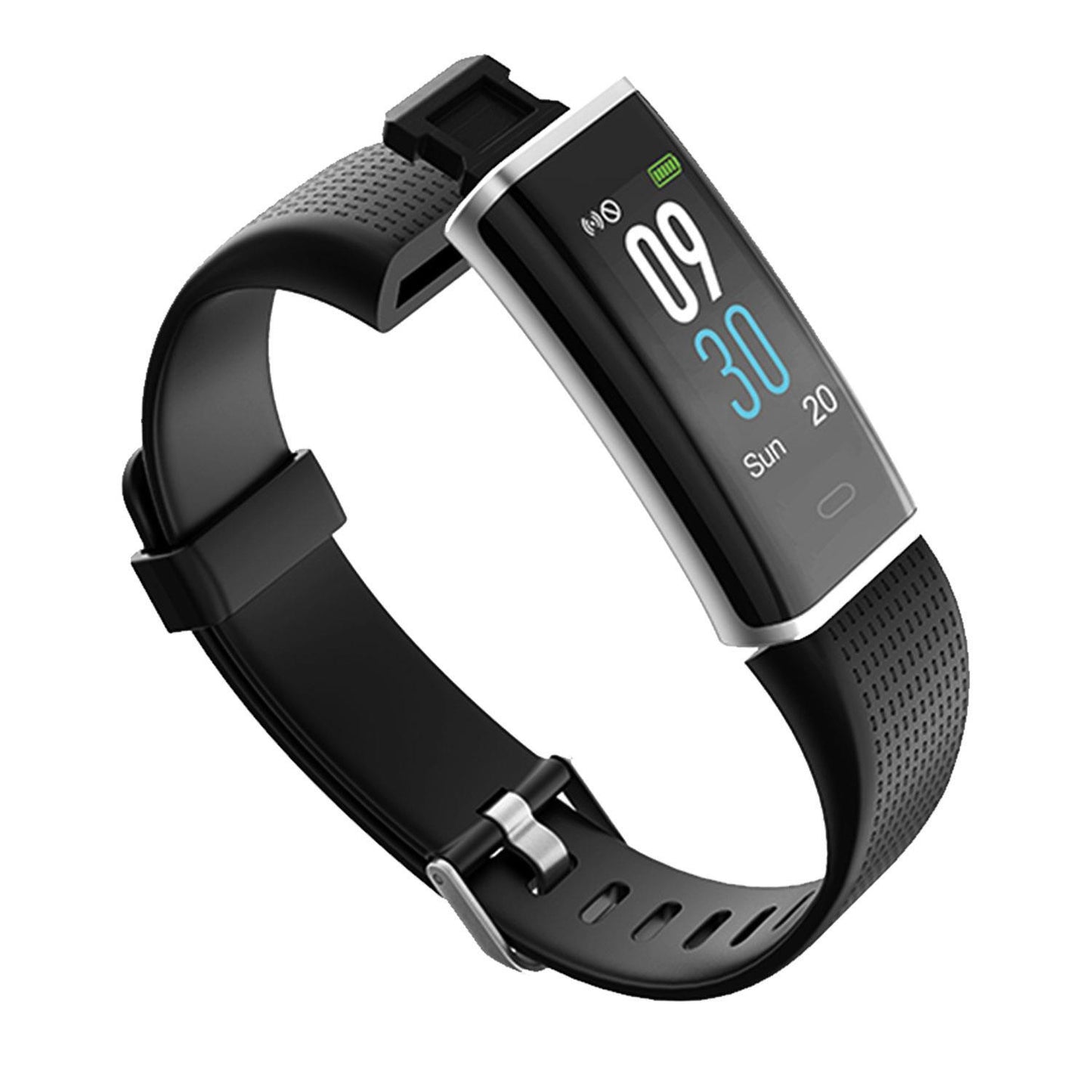 Aquarius AQ200 Color Screen Heart Rate & Sleep Monitor Tracker, Black