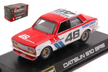 Burago Datsun 510 Bre  1:43 Diecast Model Car