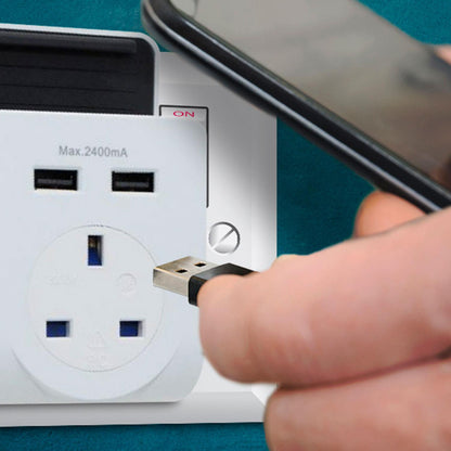 Power Adaptor 2 x USB Charger outlet (2.4A)