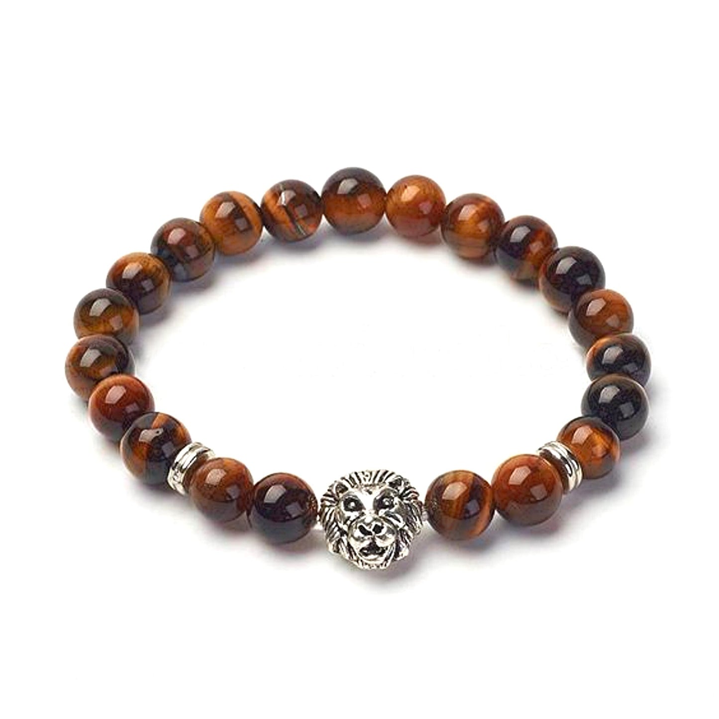 Men's Tigers Eye Lion Bracelet