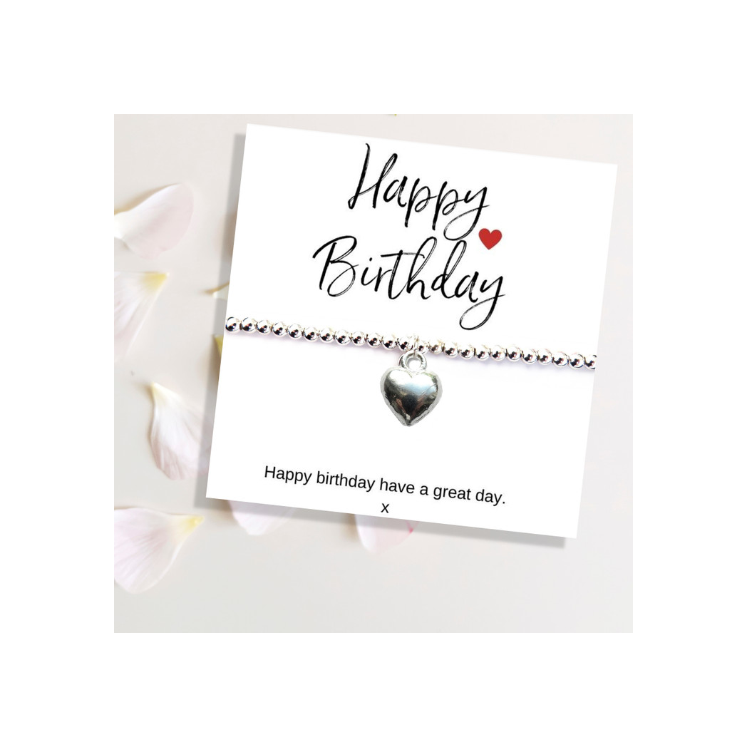 Happy Birthday Bracelet - Message Card