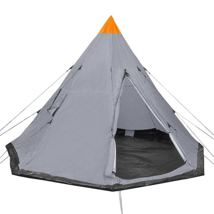 Four People Tent Camping Outdoors Vacation with Bag Grey