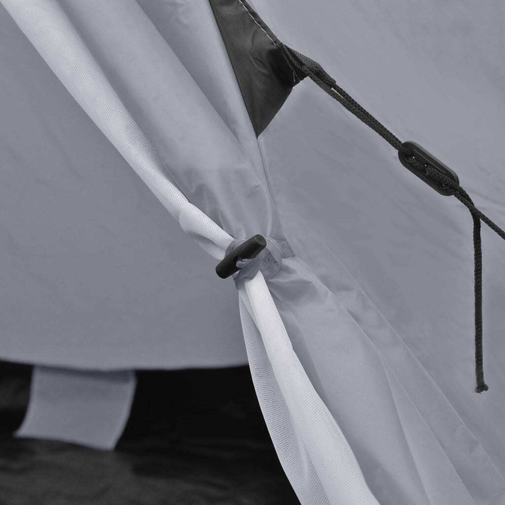 Four People Tent Camping Outdoors Vacation with Bag Grey