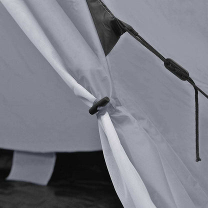 Four People Tent Camping Outdoors Vacation with Bag Grey