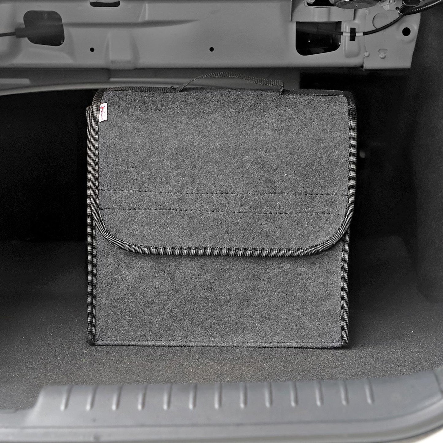 Grey Medium Anti Slip Car Trunk Boot Storage Organiser Case Tool Bag