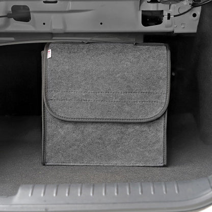 Grey Medium Anti Slip Car Trunk Boot Storage Organiser Case Tool Bag