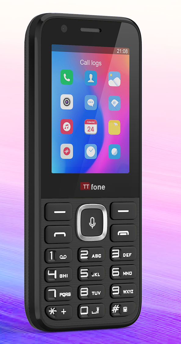 TTfone TT240 Simple Whatsapp Mobile Phone 3G KaiOS Feature Smartphone with Vodafone Sim