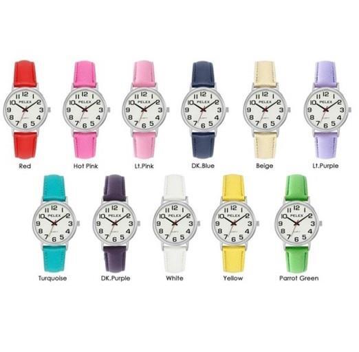 PELEX Unisex Large Dial Strap Quartz Watch PLX-048 Available Multiple Colour