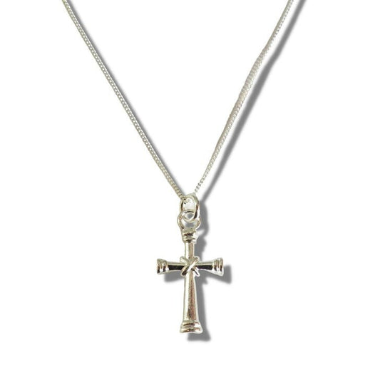 Cross Silver Necklace