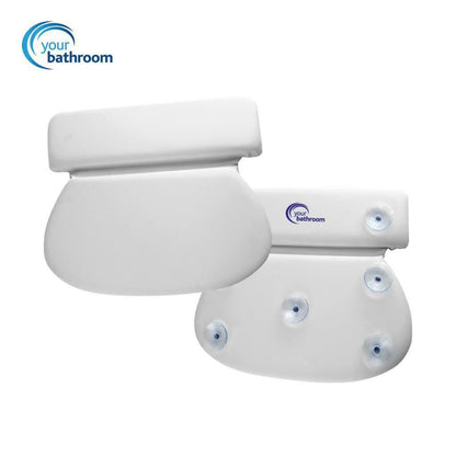 Luxury Waterproof Home Spa Bath Pillow Non-Slip Comfort Spongy Bath Cushion