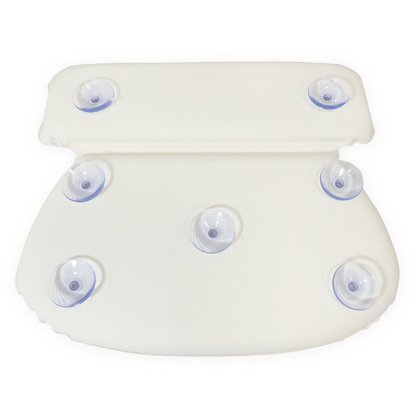 Luxury Waterproof Home Spa Bath Pillow Non-Slip Comfort Spongy Bath Cushion