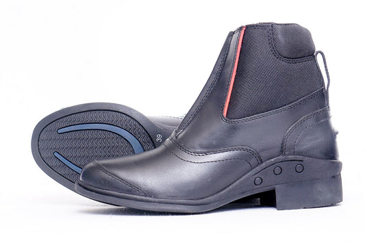 Zipped Paddock Jodhpurs Stable Boots Extra Comfort Horse Riding Boots Black 7