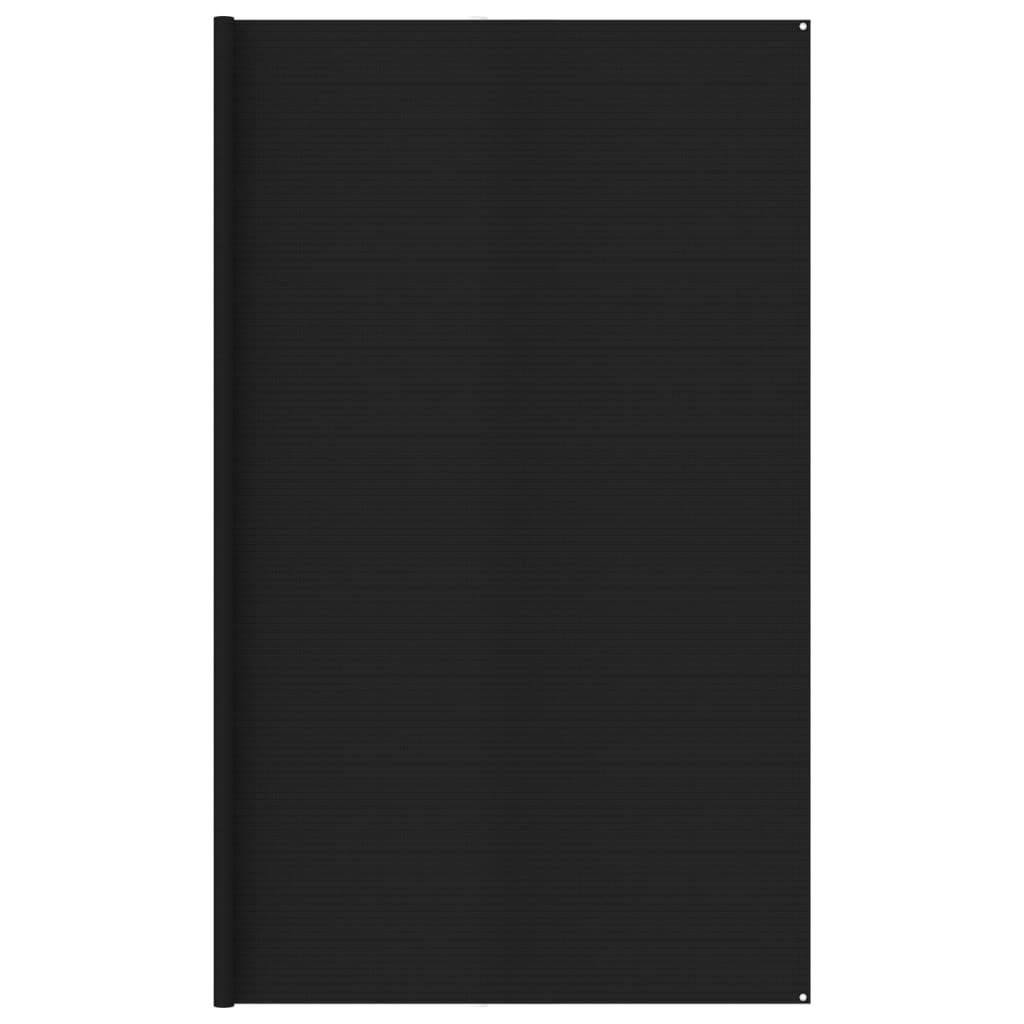 Tent Carpet 400x400 cm Black HDPE