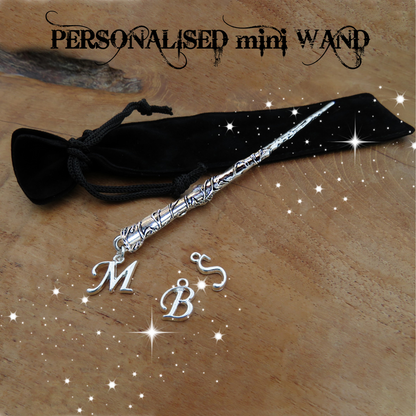 Personalised Mini Wand with Initial P