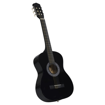 Classical Guitar for Beginner with Bag Black 3/4 36"
